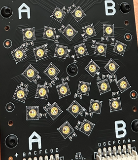 Phosphor-Free LEDs Matrix